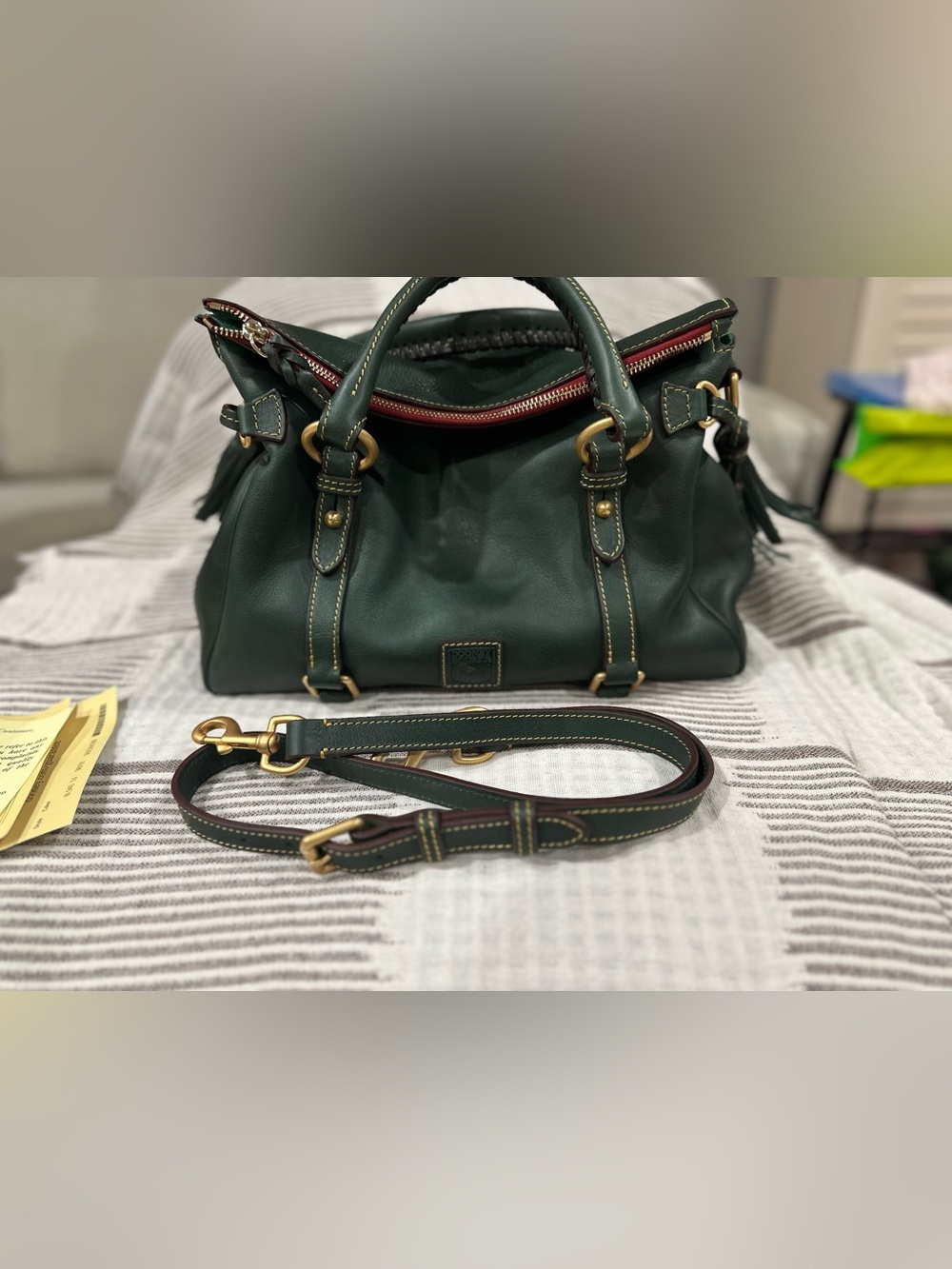 Dooney & Bourke Large Ivy Florentine Satchel